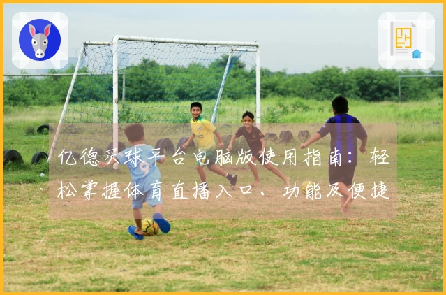 亿德买球平台电脑版使用指南：轻松掌握体育直播入口、功能及便捷体验